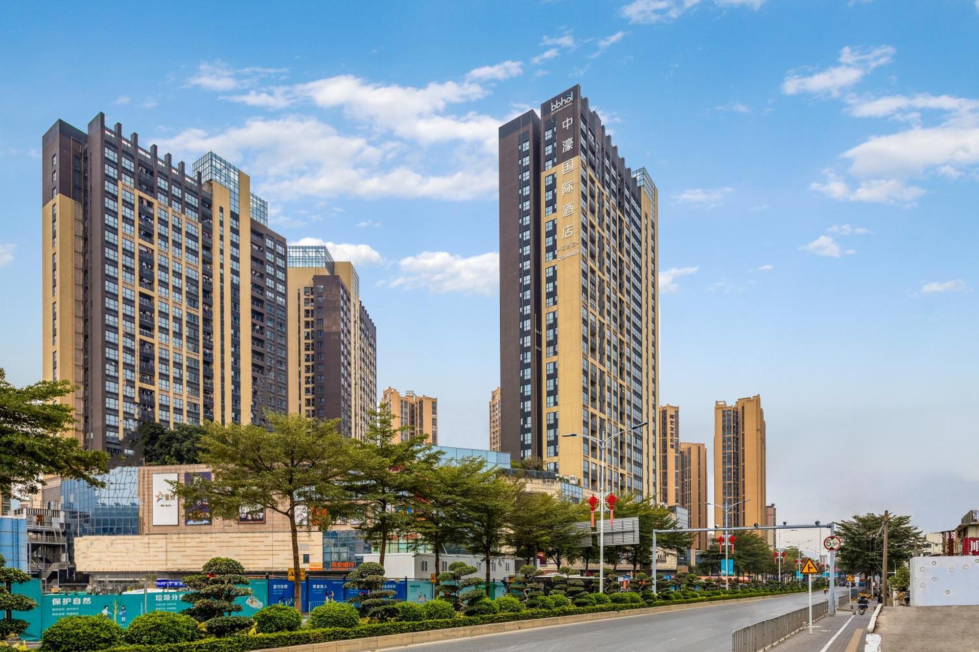 Zhonghao International Hotel Shenzhen Bagian luar foto
