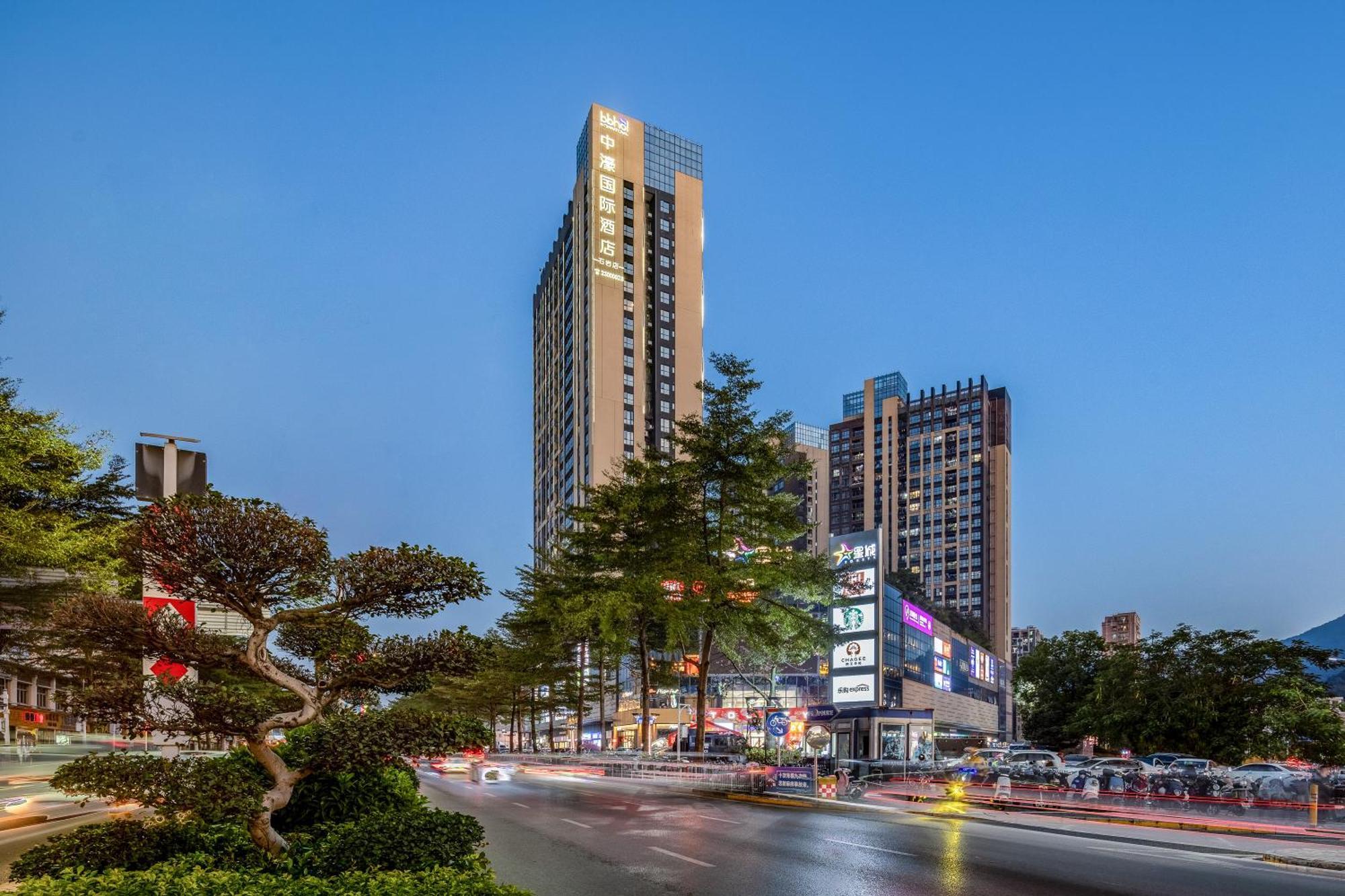Zhonghao International Hotel Shenzhen Bagian luar foto